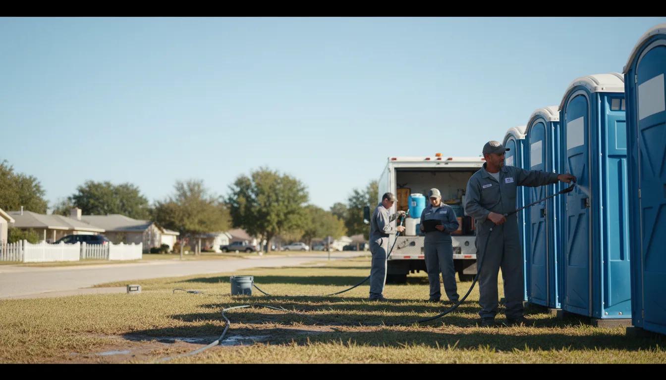 Long-Term Portable Toilet Rental in Fairmont, OK near me